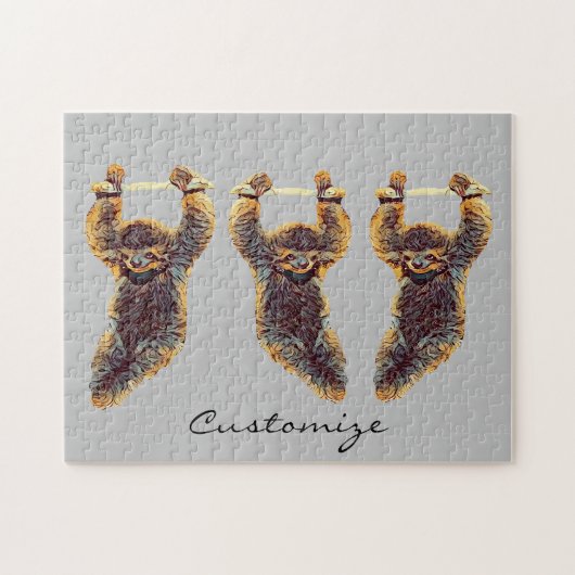 Sleuf die uit Thunder_Cove hangt Legpuzzel (Horizontaal)