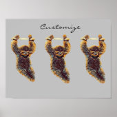 Sleuf die uit Thunder_Cove hangt Poster (Voorkant)