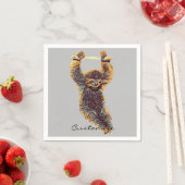 Sleuf die uit Thunder_Cove hangt Servet (Insitu)