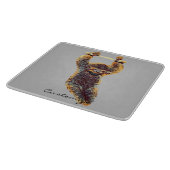 Sleuf die uit Thunder_Cove hangt Snijplank (Hoek)