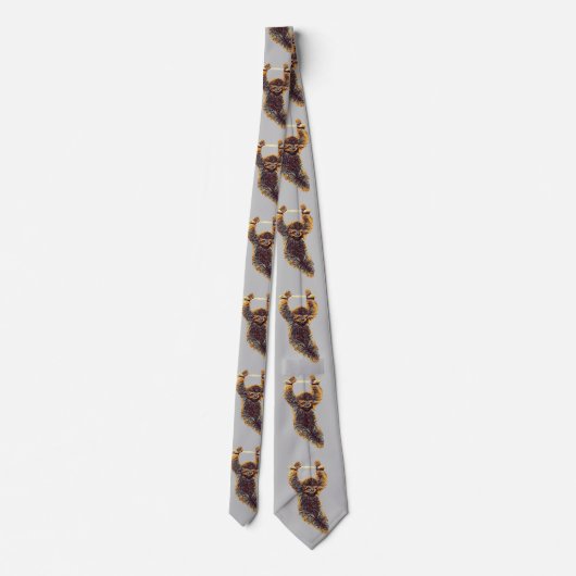 Sleuf die uit Thunder_Cove hangt Stropdas (Achterkant)