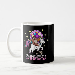 Sleuf die unicorn naar Disco 1476 leidt Koffiemok