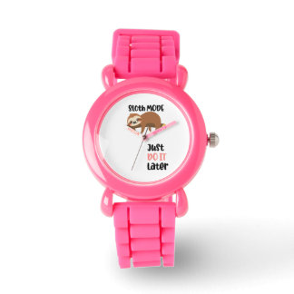 Sleuf, doe het later gewoon horloge