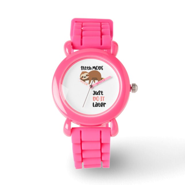 Sleuf, doe het later gewoon horloge (Voorkant)