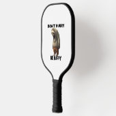Sleuf Dont Snel, wees blij Pickleball Paddle (Links)