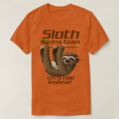 Sleuf-draaiend team 8 t-shirt (Design voorkant)