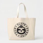 Sleuf-draaiend team grote tote bag (Voorkant)