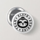 Sleuf-draaiend team ronde button 5,7 cm (Voorkant /achterkant)