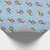 Sleuf en koffie cadeaupapier (Hoek)