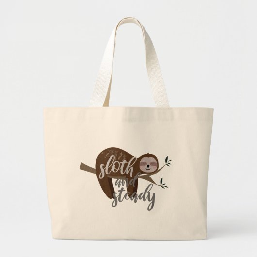 Sleuf en steady grote tote bag (Voorkant)