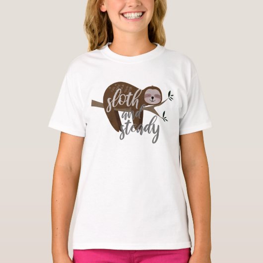 Sleuf en steady t-shirt (Voorkant)