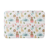 Sleuf en vriendenpatroon badmat (Voorkant)