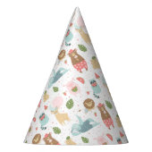 Sleuf en vriendenpatroon feesthoedjes (Links)