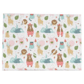 Sleuf en vriendenpatroon groot cadeauzakje (Achterkant)