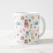 Sleuf en vriendenpatroon grote koffiekop (Voorkant rechts)