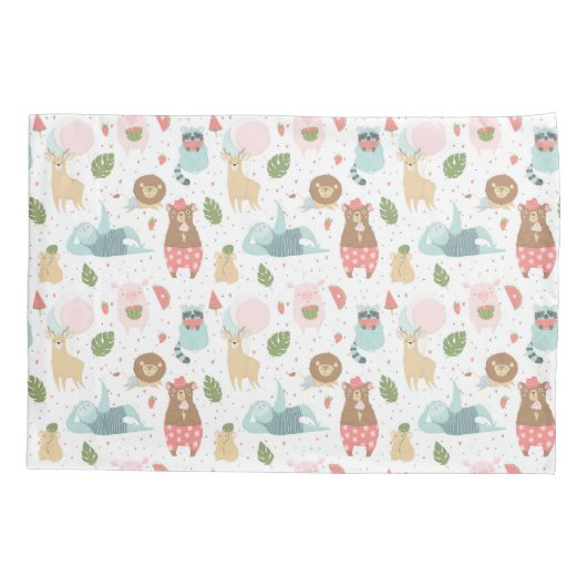 Sleuf en vriendenpatroon kussensloop (Achterkant-Links)