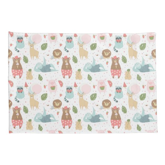 Sleuf en vriendenpatroon kussensloop (Achterkant-Rechts)