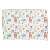 Sleuf en vriendenpatroon kussensloop (Voorkant-Links)