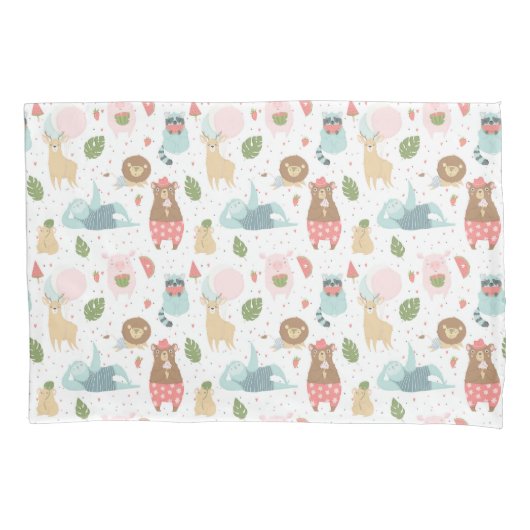 Sleuf en vriendenpatroon kussensloop (Voorkant-Links)