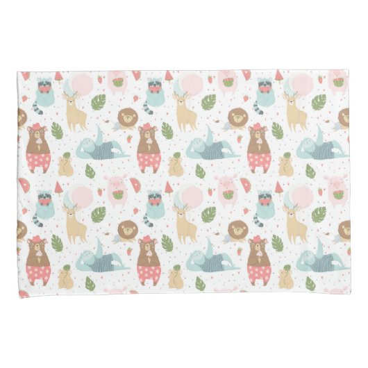 Sleuf en vriendenpatroon kussensloop (Voorkant-Rechts)