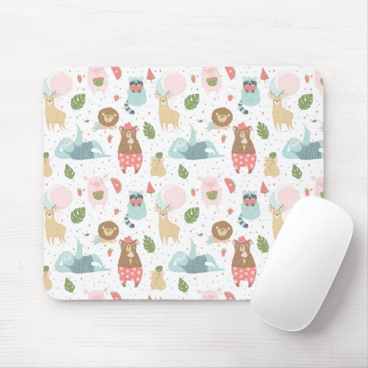 Sleuf en vriendenpatroon muismat (Met muis)