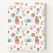 Sleuf en vriendenpatroon notitieboek (Achterkant)