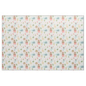 Sleuf en vriendenpatroon stof (Fat Quarter)