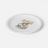 Sleuf-fietsteam Papieren Bordje (Gekanteld)