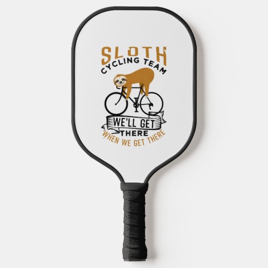 Sleuf-fietsteam Pickleball Paddle (Voorkant)