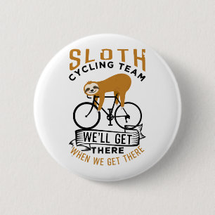 Sleuf-fietsteam Ronde Button 5,7 Cm
