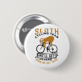 Sleuf-fietsteam Ronde Button 5,7 Cm (Voorkant /achterkant)