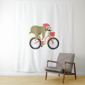 Sleuf-fietsteam Wandkleed (In situ)