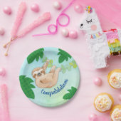 Sleuf gefeliciteerd Baby shower Bord partij (Feest)