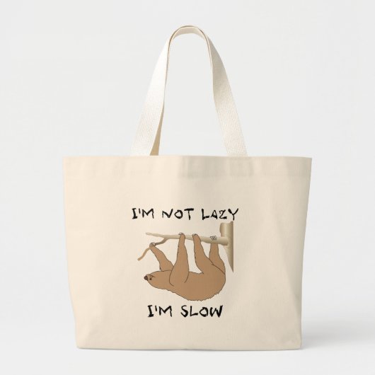 Sleuf Grote Tote Bag (Voorkant)