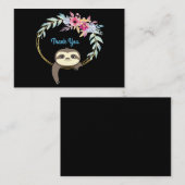 Sleuf hangende ventilator Hartelijk dank Notitiekaartje (Voorkant / Achterkant)