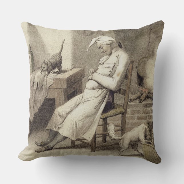 Sleuf in de keuken, van een reeks prints depi kussen (Voorkant)
