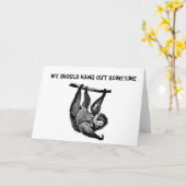 Sleuf in drie oerwouden safari art kaart (Gele Bloem)