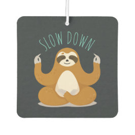 Sleuf in Lotus Yoga Pose "Slow Down" Luchtverfrisser