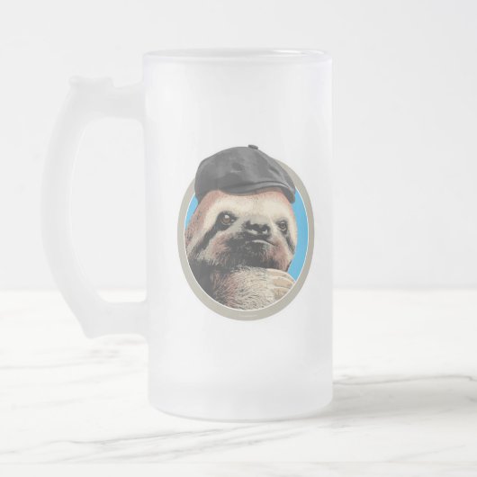 Sleuf (in pet Baker Boy) Matglas Bierpul (Links)
