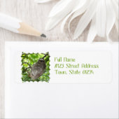 Sleuf in structuur etiket (Insitu)