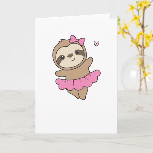 Sleuf is dansende balletkoffersleuven dansen kaart (Gele Bloem)