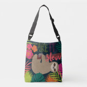 Sleuf - Langzaam. Crossbody Tas (Voorkant)