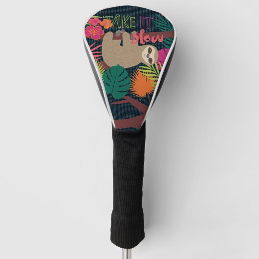 Sleuf - Langzaam. Golfheadcover (Voorkant)