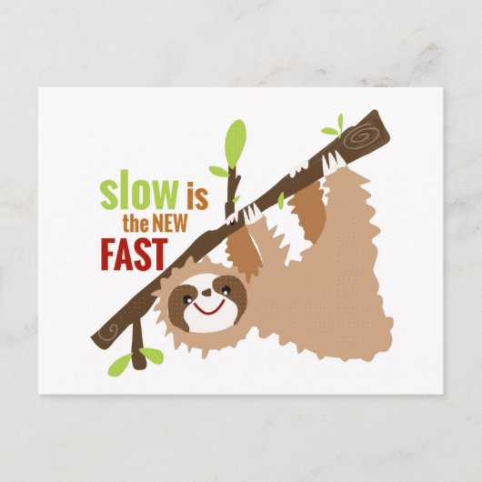 Sleuf - Langzaam is de nieuwe snelle Briefkaart (Voorkant)