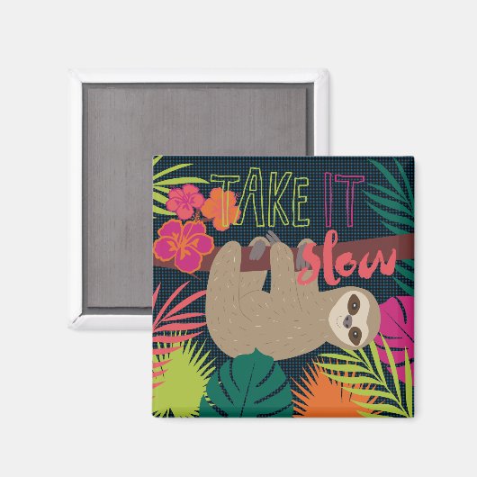 Sleuf - Langzaam. Magneet (Voorkant / Achterkant)