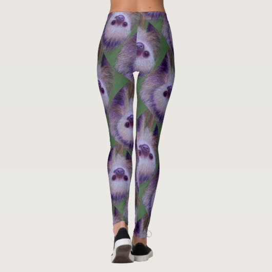 Sleuf Leggings (Achterkant)
