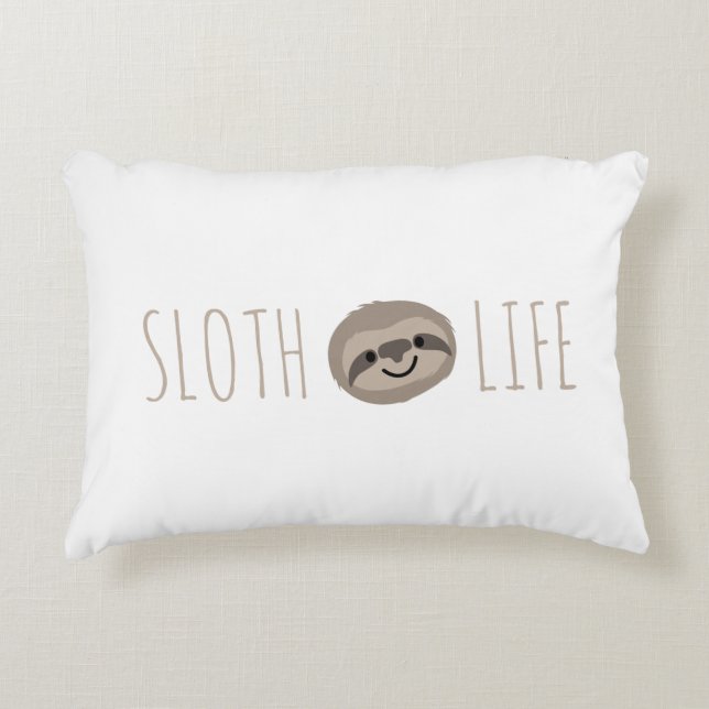 Sleuf Life Pillow Decoratief Kussen (Voorkant)