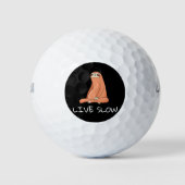 Sleuf live traag golfballen (Voorkant)