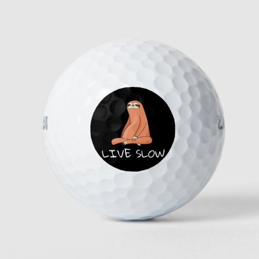 Sleuf live traag golfballen (Voorkant)