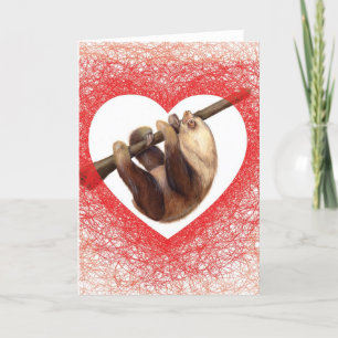 Sleuf Love Valentijnsdag Card Feestdagen Kaart